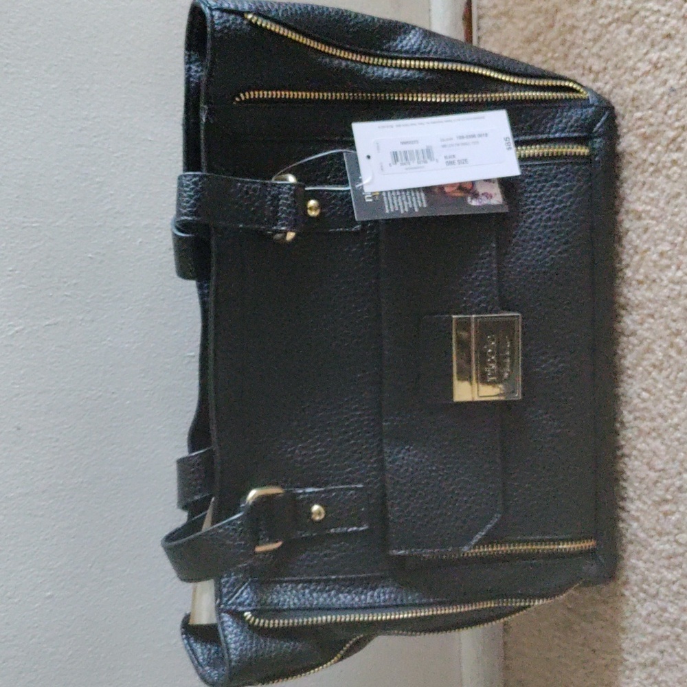 NWT black Nicole Miller Handbag
